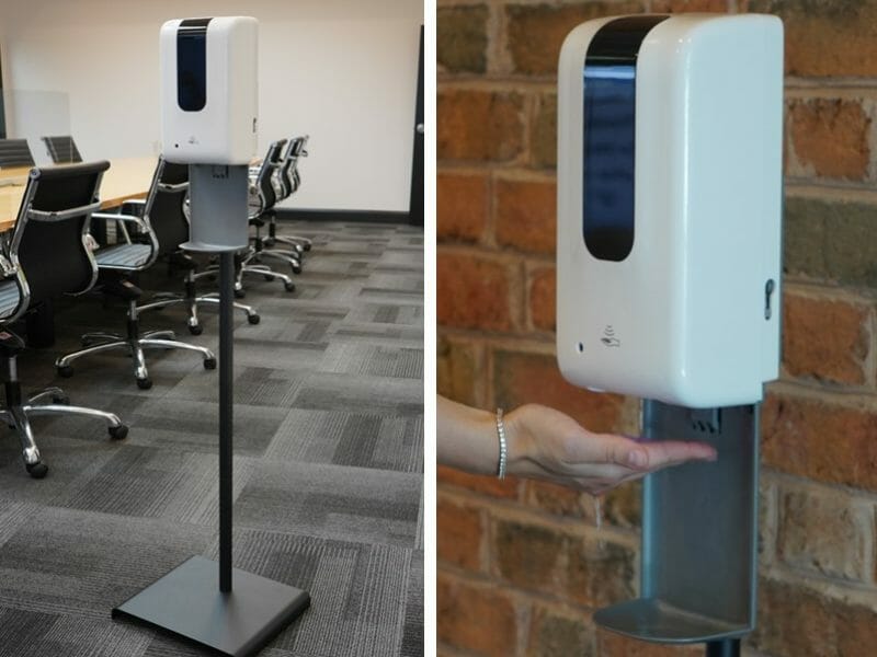 adform interiors have new premium standing or wall mounted touchless sanitizing stations adform interiors have new premium standing or wall mounted touchless sanitizing stations